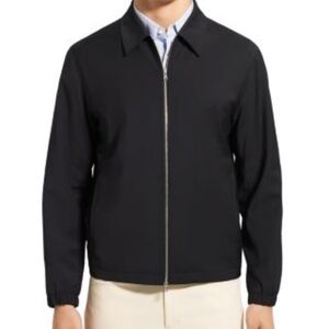 Theory Brody Stretch Wool Bomber Jacket.... Size XXL